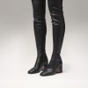 Boots And Ankle Boots Nomasei | Whisper - Over The Knee Boots Black