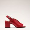 Shoes Nomasei | Baghera - Sandals - Embossed Red