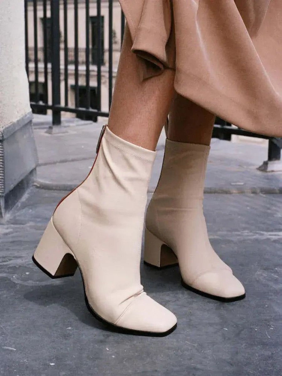 Stretchline Nomasei | Aria - Boots Pompeii White