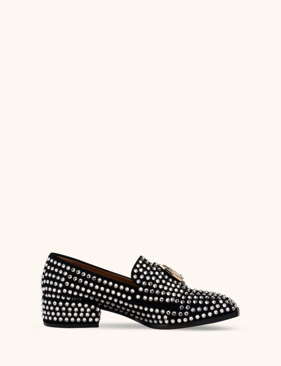 Moccasins And Derbies Nomasei | Jvb X Nomasei : Nono - Loafers - Black Crystal