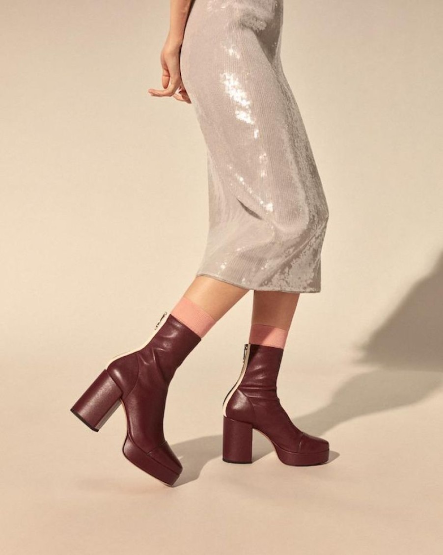 Shoes Nomasei | Summertime - Boots Plum