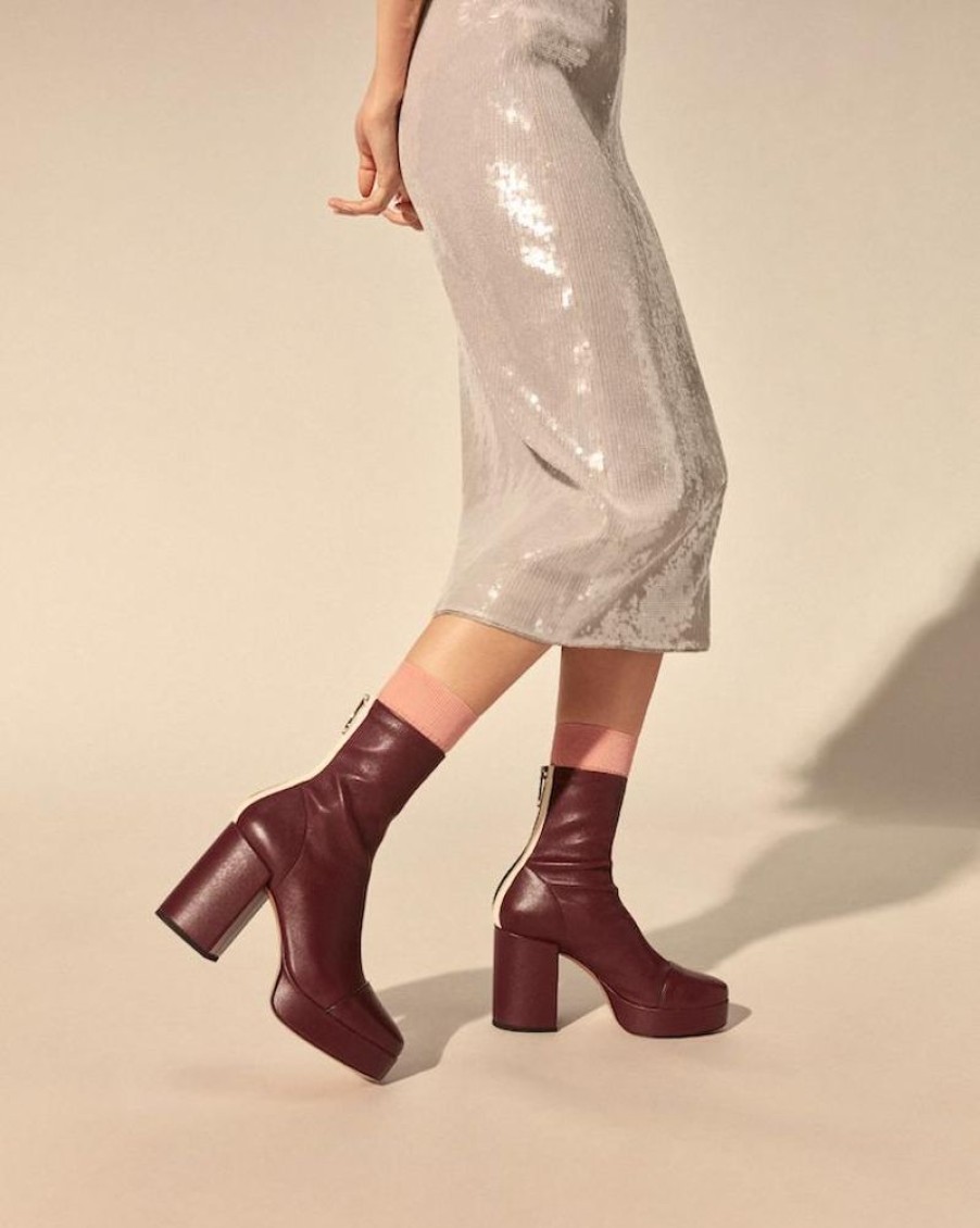 Boots And Ankle Boots Nomasei | Summertime - Boots Plum