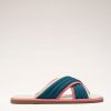 Sandals And Mules Nomasei | Hotel De La Plage X Il Capri Hotel - Unisex Mules Blue