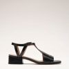 Sandals And Mules Nomasei | Felicita - Sandals - Embossed Black