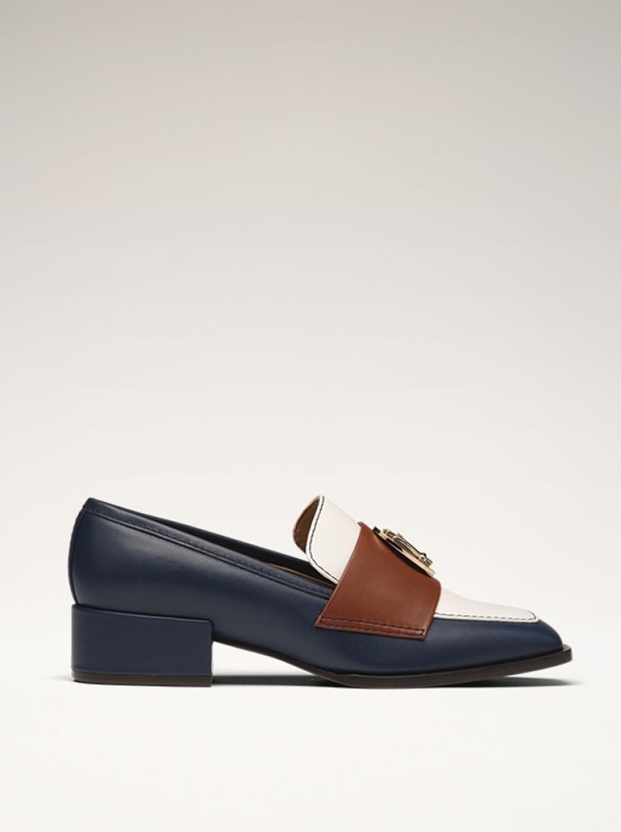 Moccasins And Derbies Nomasei | Nono - Loafers - Tricolore Navy