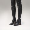 Shoes Nomasei | Whisper - Over The Knee Boots Black