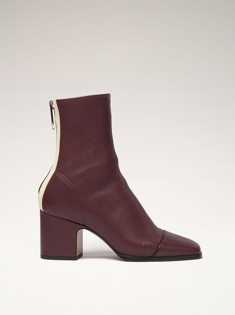 Shoes Nomasei | Aria - Boots - Plum Burgundy