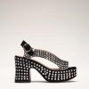 Novelties Nomasei | Taxi - Sandals - Black Crystal