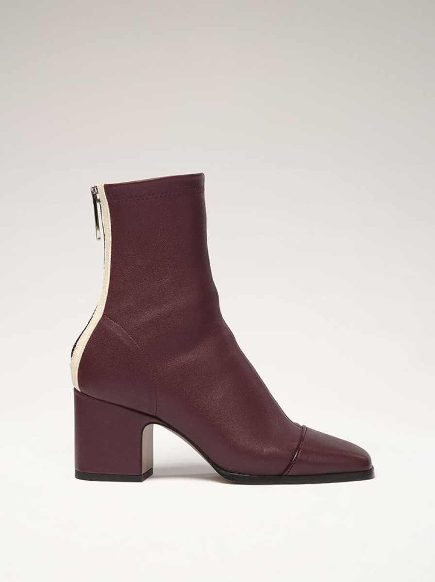 Stretchline Nomasei | Aria - Boots - Plum Burgundy