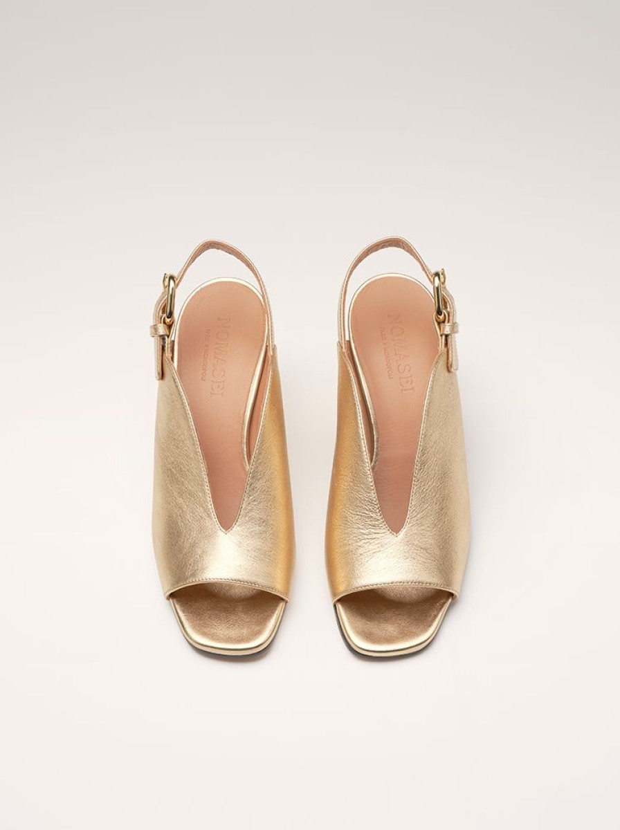 Shoes Nomasei | Baghera - Sandals Gold