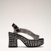 Party Shoes Nomasei | Taxi - Sandals - Black Crystal