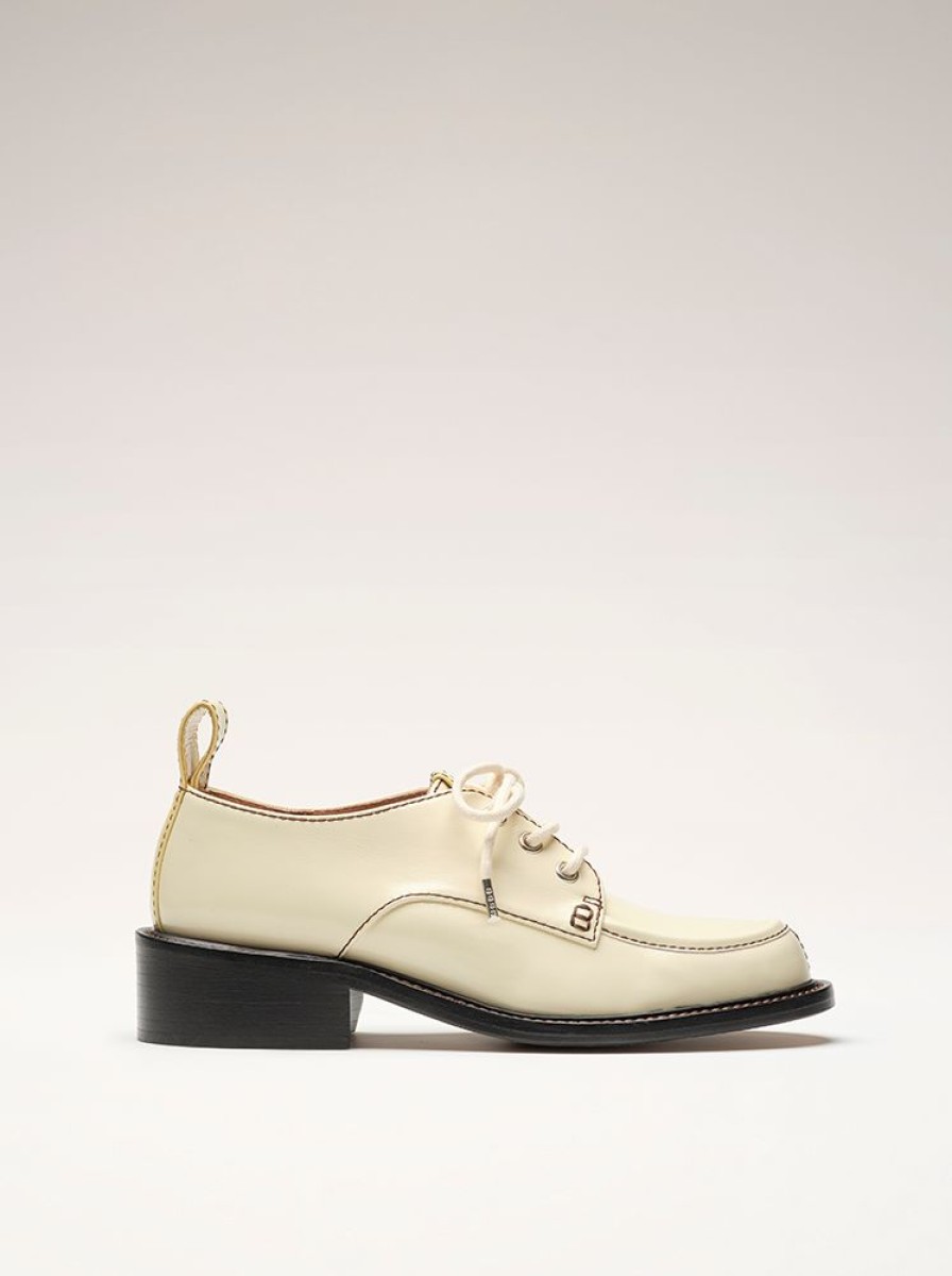 Moccasins And Derbies Nomasei | Sonics - Derby Pompeii White