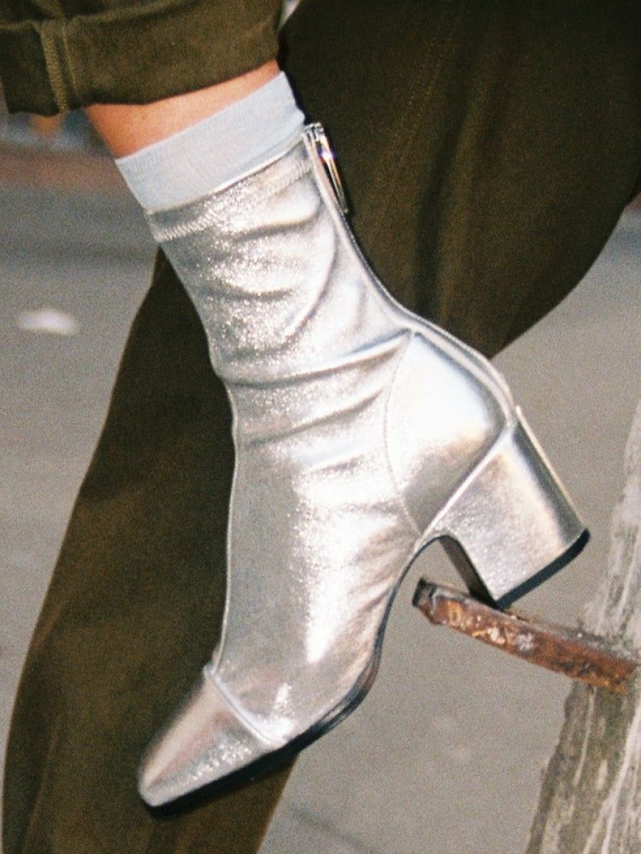 Boots And Ankle Boots Nomasei | Aria - Boots Silver