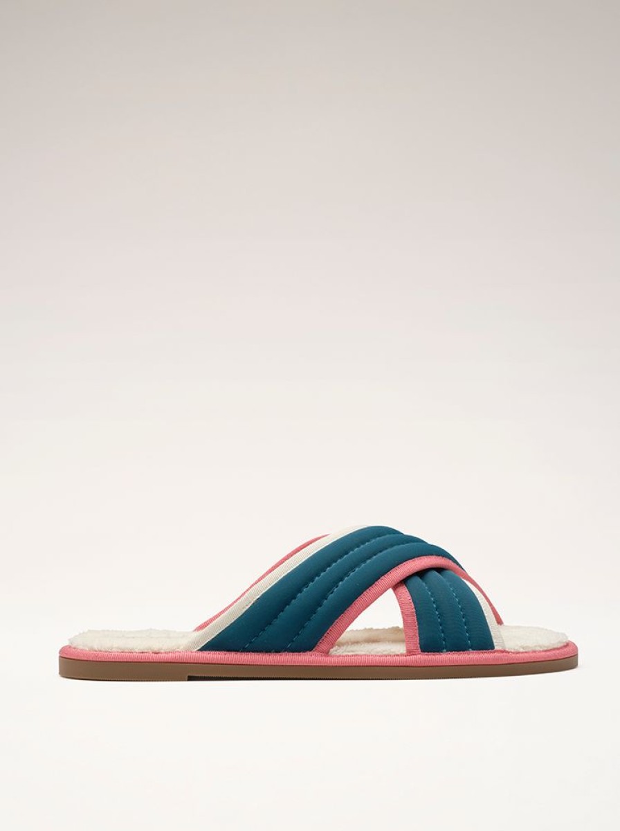 Shoes Nomasei | Hotel De La Plage X Il Capri Hotel - Unisex Mules Blue